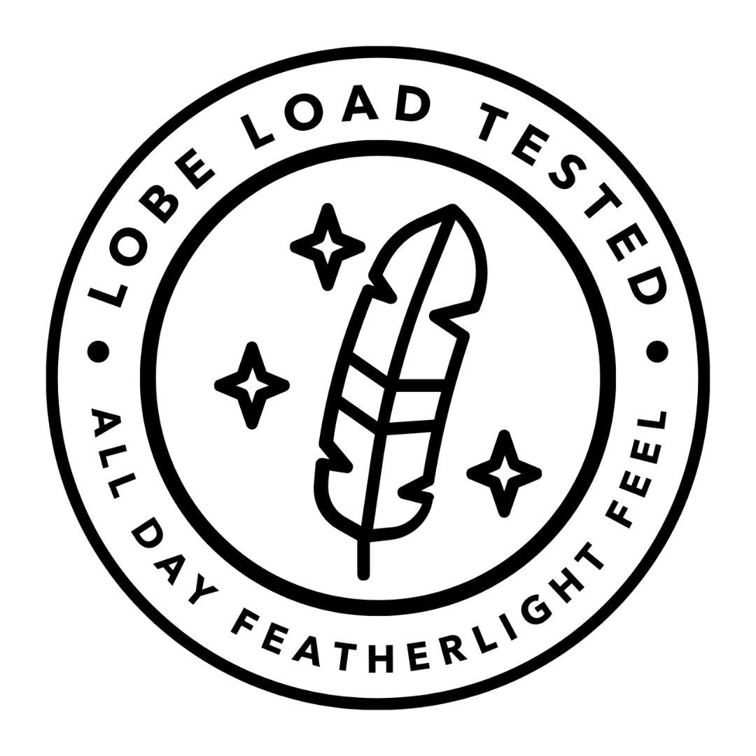 Blue moon and star dangles