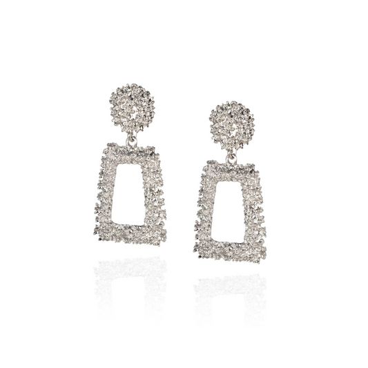 Silver midi pendant dangles