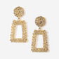 Gold maxi pendant dangles