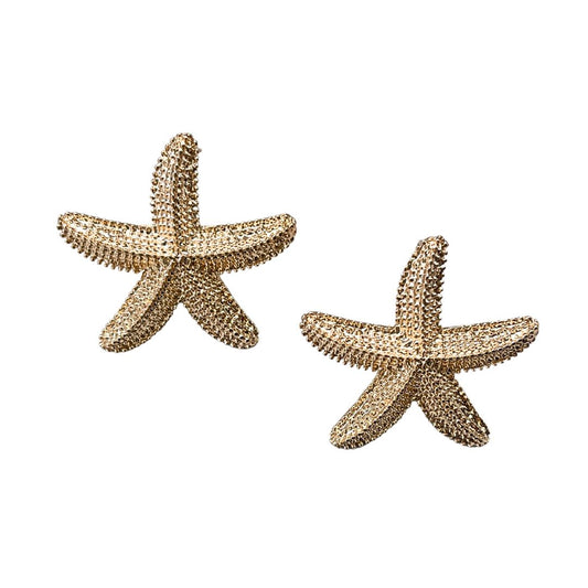 NEW Gold starfish studs - limited edition