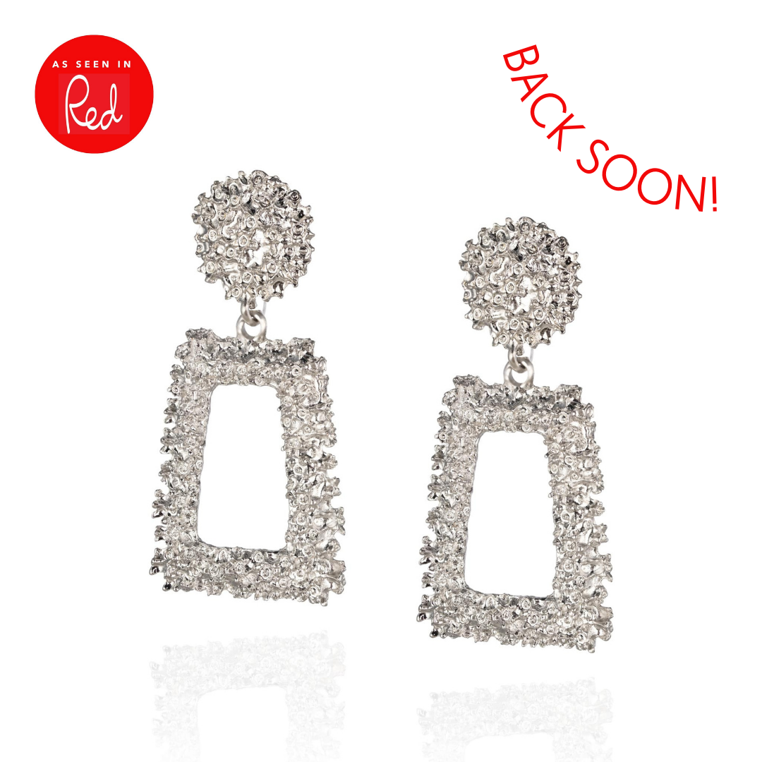 Silver maxi pendant dangles