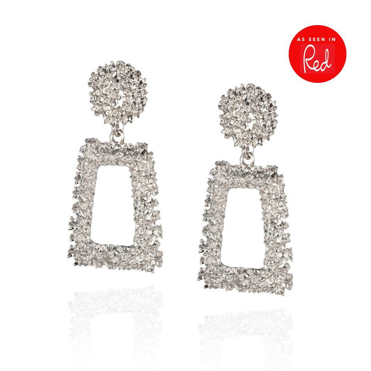 Silver maxi pendant dangles