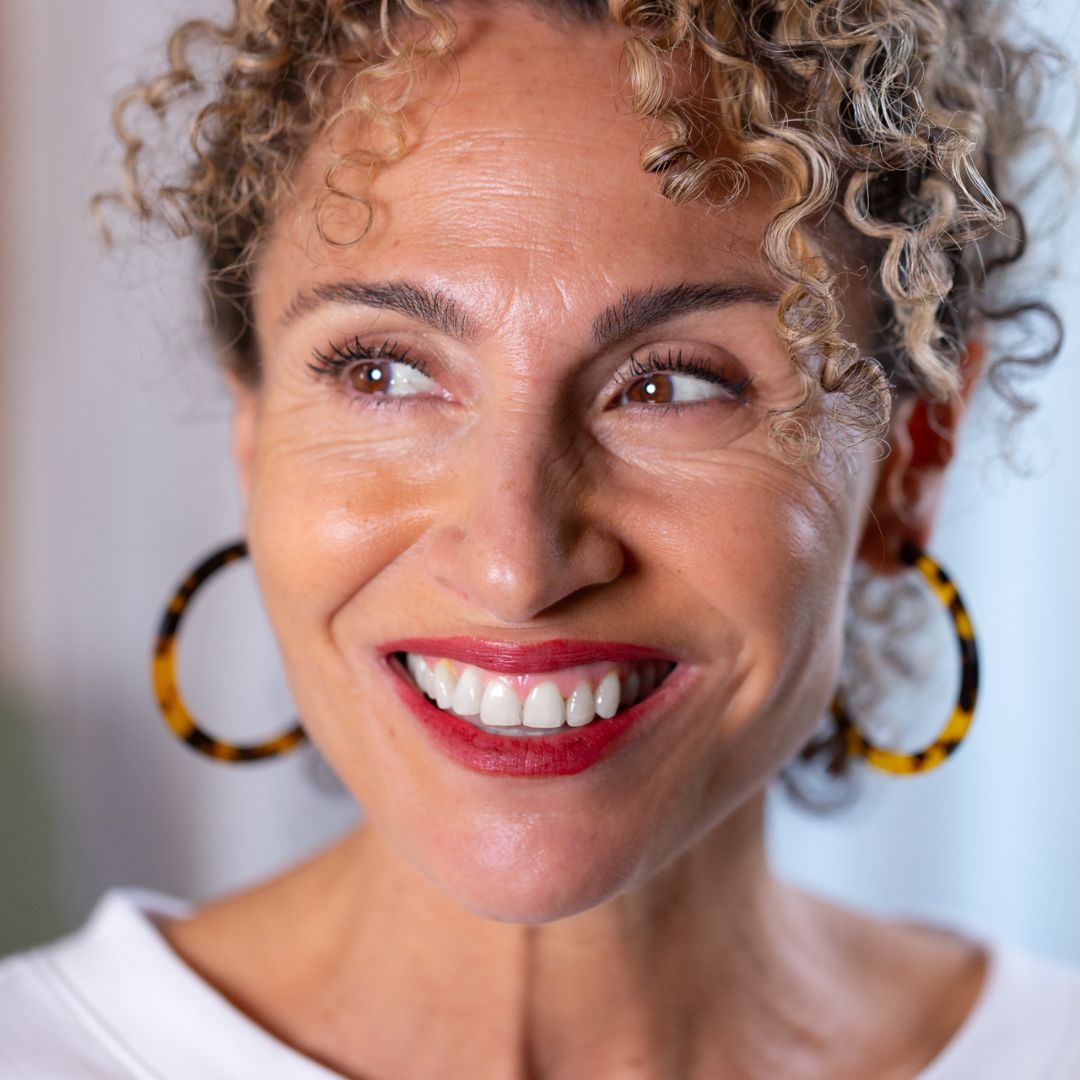 Tortoiseshell hoop earrings