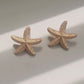 NEW Gold starfish studs - limited edition