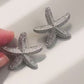 NEW Silver starfish studs - limited edition